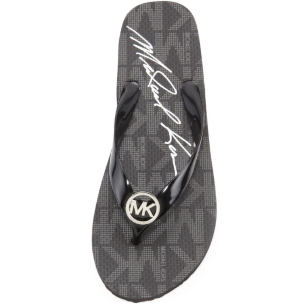 MK Signature Flip-Flop Jelly PVC | Jet Set Sandals